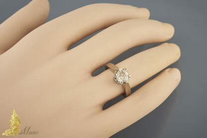 Brylantowy Solitaire ok. 0,85 ct