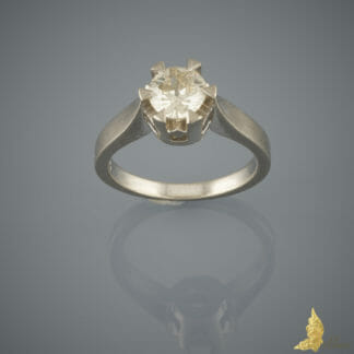 Brylantowy Solitaire ok. 0,85 ct